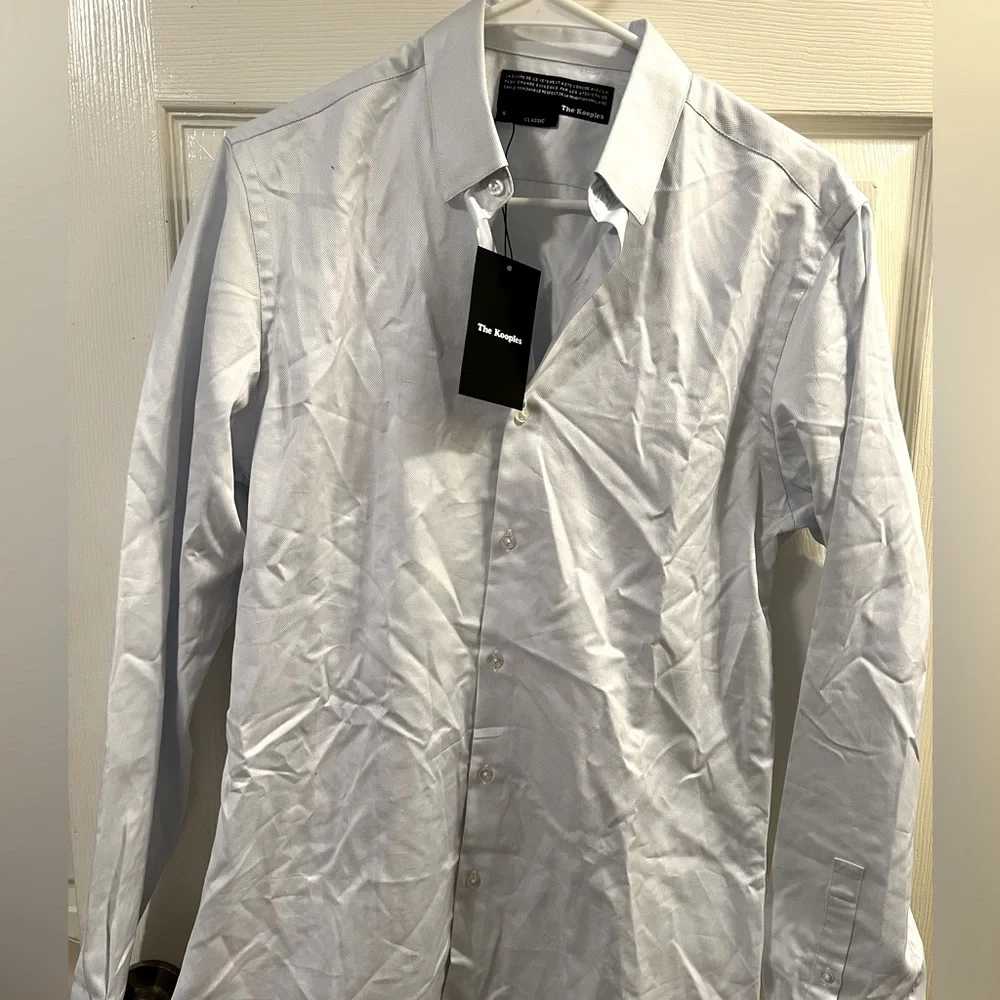 The Kooples Men’s light blue dress shirt, NWT